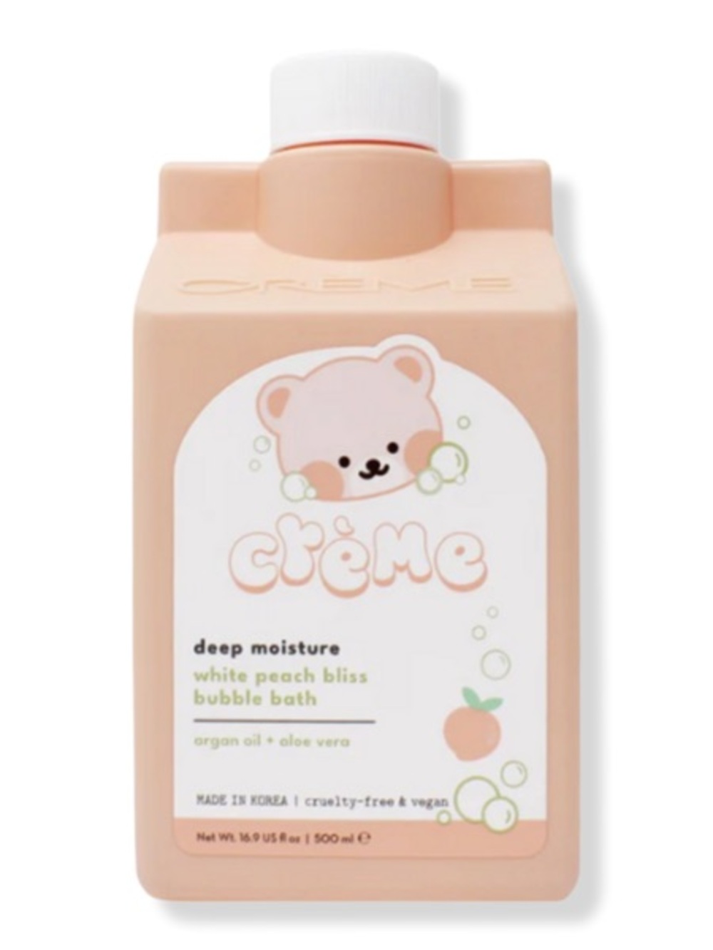 White Peach Bliss Bubble Bath - Deep Moisture (Peach)
